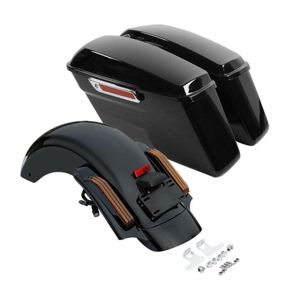 LED Rear Fender Hard Saddlebags Fit For Harley Touring Street Road Glide 2014-22 - Moto Life Products
