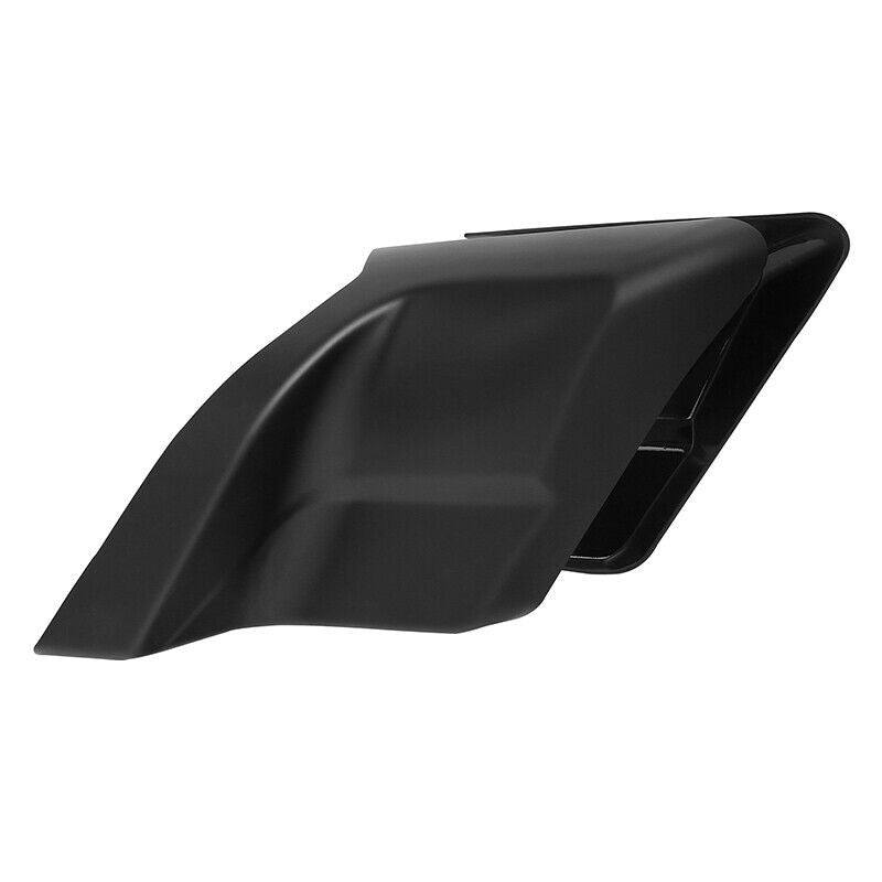 Stretched Side Cover Panel Fit For Harley Touring Road King 2014-Up Black Denim - Moto Life Products