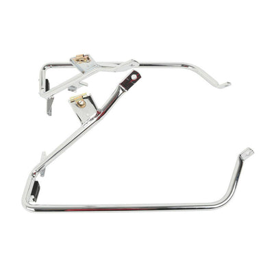 Support Brackets Fit Chrome Saddlebag For Harley Touring Electra Glide 2009-2013 - Moto Life Products
