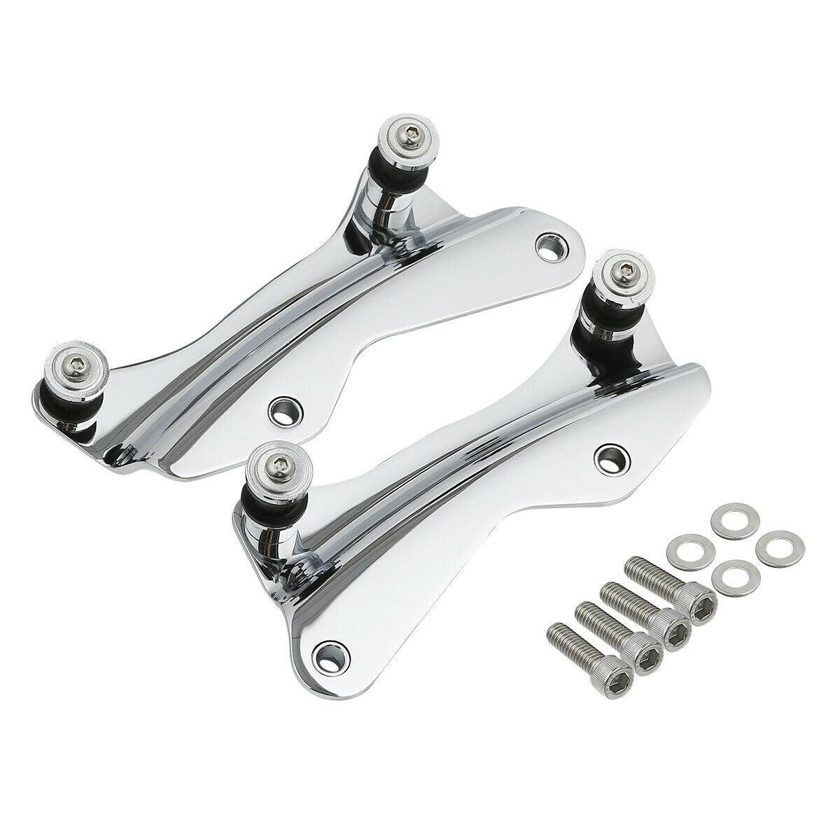 4 Point Docking Hardware Kit For Harley Touring Street Electra Road Glide 14-21 - Moto Life Products