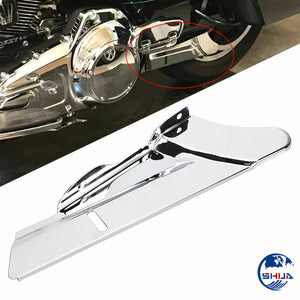 Chrome Rear Lower Belt Guard Cover Fit For Harley Electra Street Glide Road King - Moto Life Products