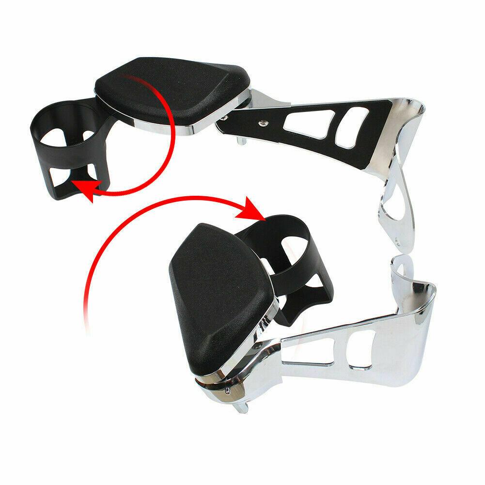 Passenger Arm Rests Removable For Harley Touring Tri Glide Electra Glide 14-2021 - Moto Life Products