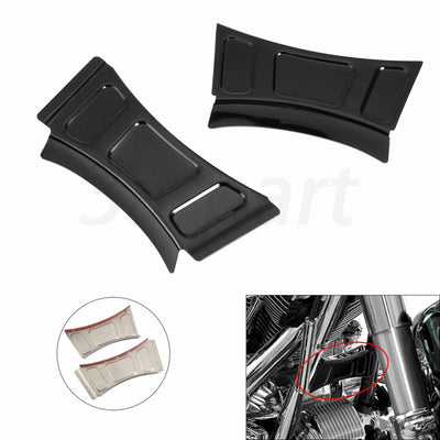 Black Downtube Crossbrace Cover Accent Fit for Harley Street Glide Road 1999-13 - Moto Life Products