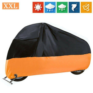 Motorcycle Cover Bike Waterproof Outdoor Rain Dust Sun UV Scooter Protector XXL - Moto Life Products