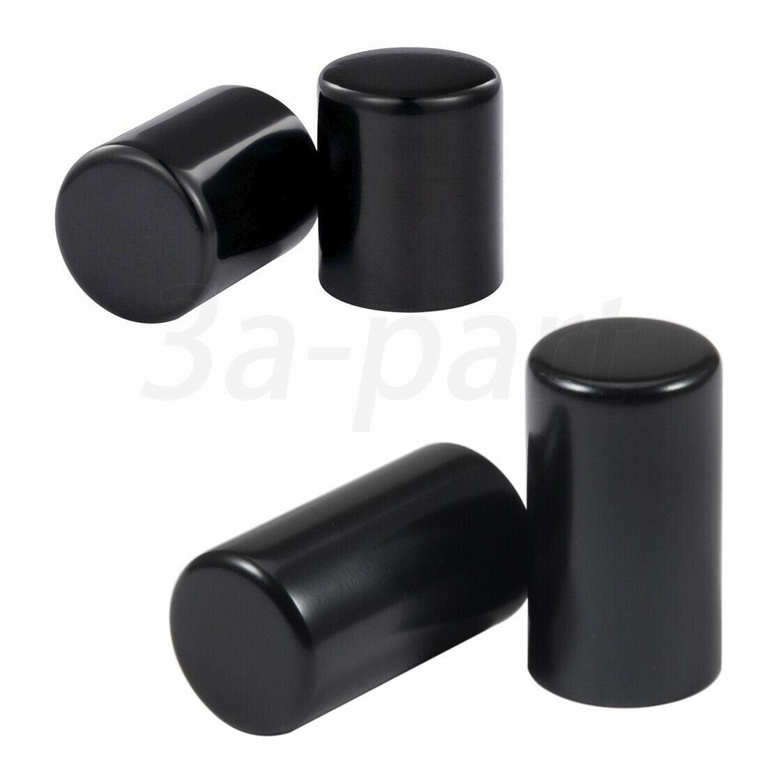Black Docking Hardware Point Covers Kit Fit for Harley Touring Road King 2009-22 - Moto Life Products