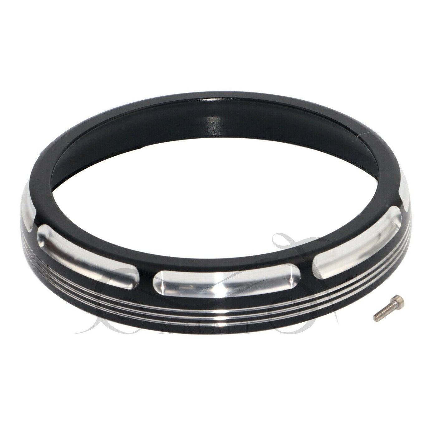 7" Motorcycle CNC Aluminum Headlight Trim Ring For Harley 96-18 FLHTCU FLHR FLHX - Moto Life Products