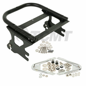 2-Up Luggage Rack &Docking Hardware For Harley Tour Pak Street Road Glide 97-08 - Moto Life Products