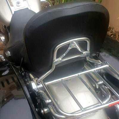 Detachable Sissy Bar Backrest W/ Luggage Rack For 97-08 Harley Road King Electra - Moto Life Products