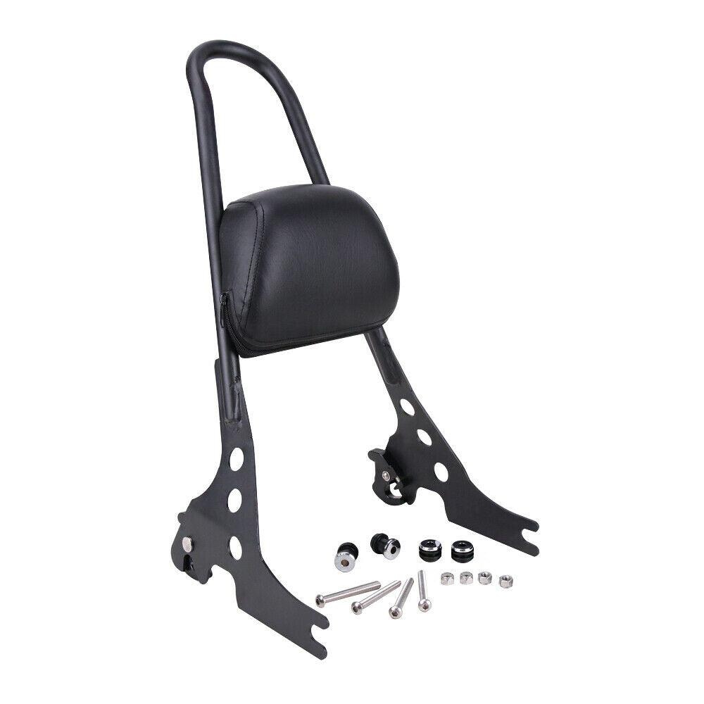 Passenger Backrest Sissy Bar pad Pro For Harley Sportster XL883 1200 2004-UP - Moto Life Products
