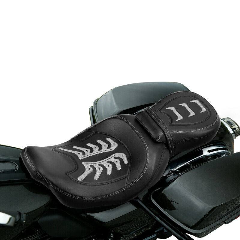 Rider Driver Passenger Seat Fit For Harley Touring Road Glide King 2009-2022 19 - Moto Life Products