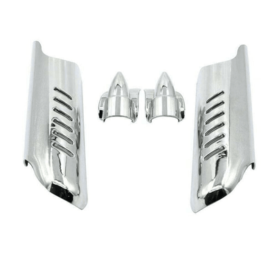 Chrome Lower Fork Leg Covers For Harley Touring Electra Glide Ultra Classic FLHT - Moto Life Products