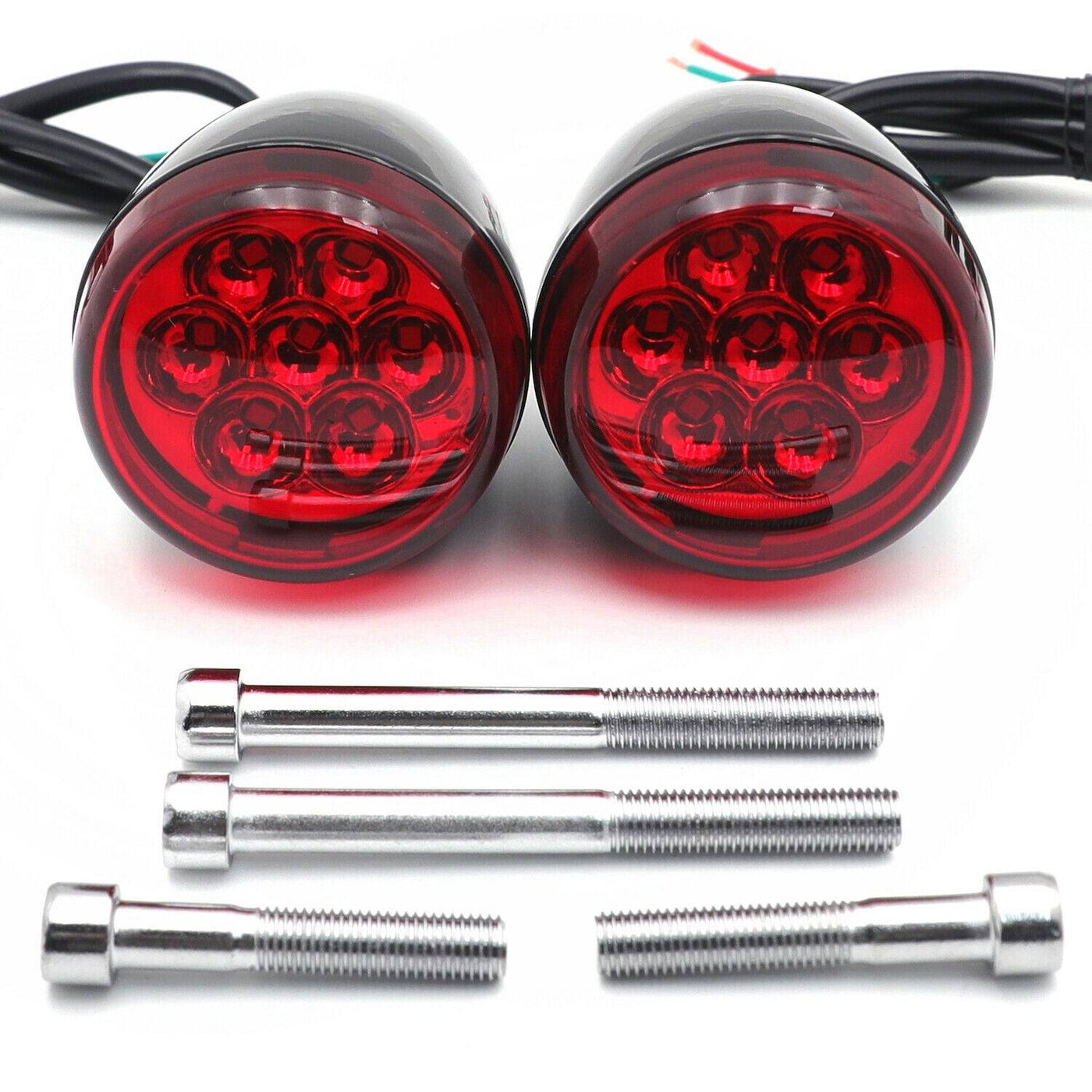 Rear Running Brake Turn Signal Light Indicator For Harley XL883 1200 FXD FXDB FX - Moto Life Products