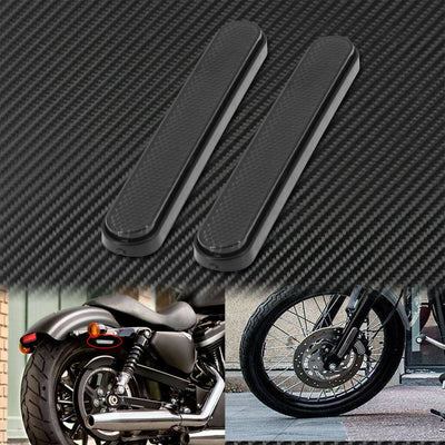 Smoke Front Rear Reflector Sticker Saddlebag Latch Lower Fork Fit For Sportster - Moto Life Products