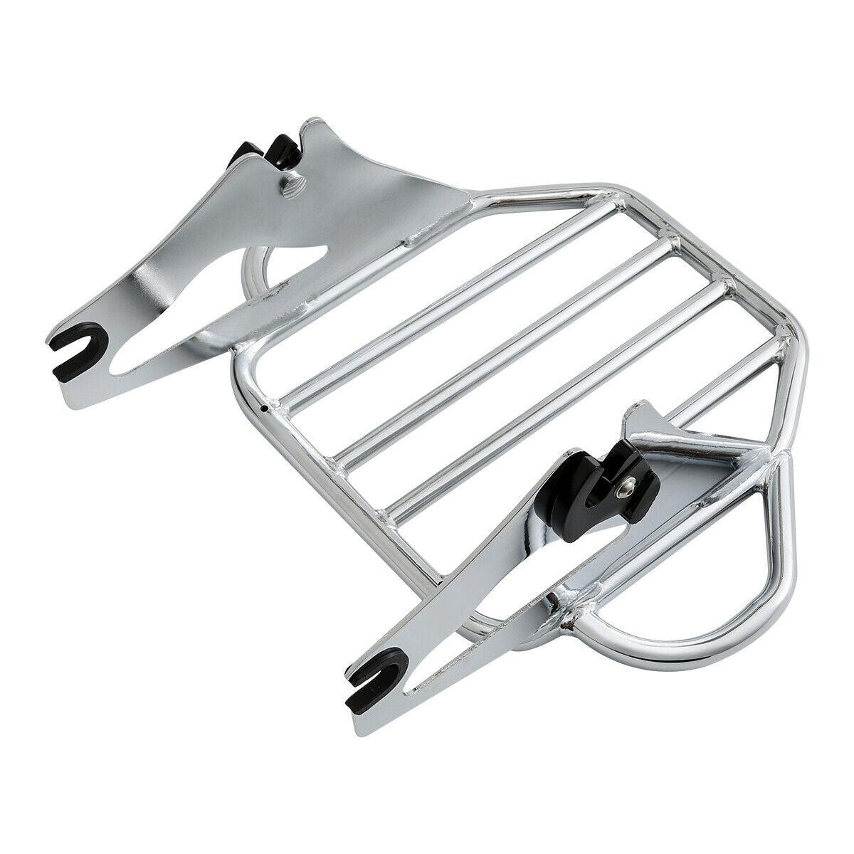 2-Up Mount Luggage Rack For Harley Tour Pak Touring Street Electra Glide 2009-22 - Moto Life Products