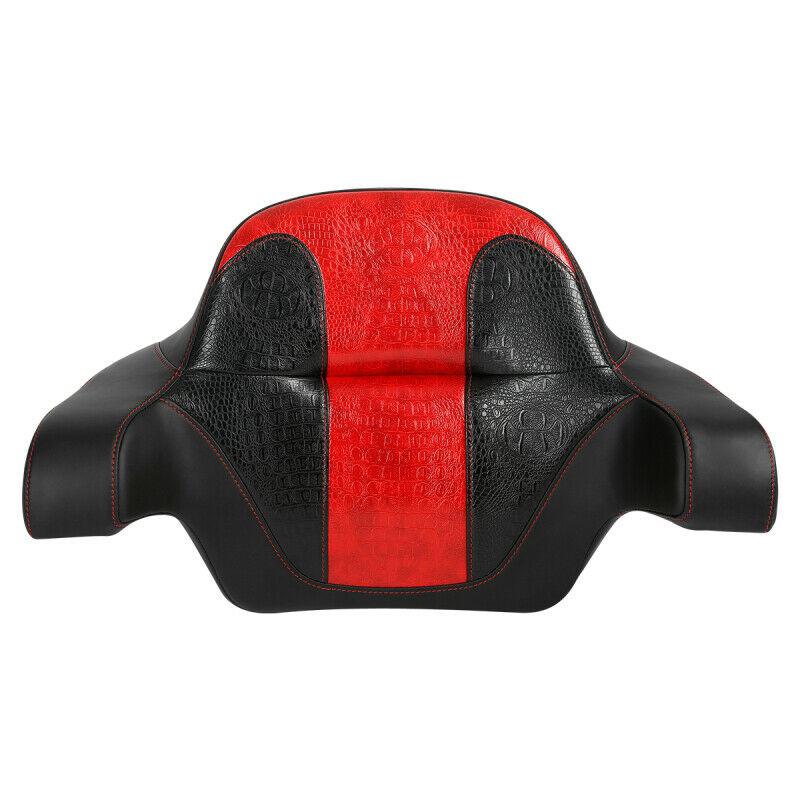 King Backrest Pad Fit For Harley Tour Pak Pack Touring Street Road Glide 14-22 - Moto Life Products