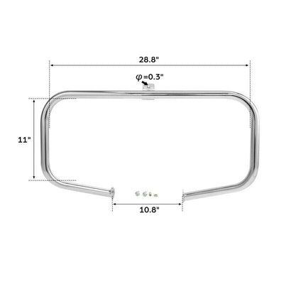 Engine Guard Highway Crash Bar Fit For Harley Street Electra Glide Road 97-08 98 - Moto Life Products