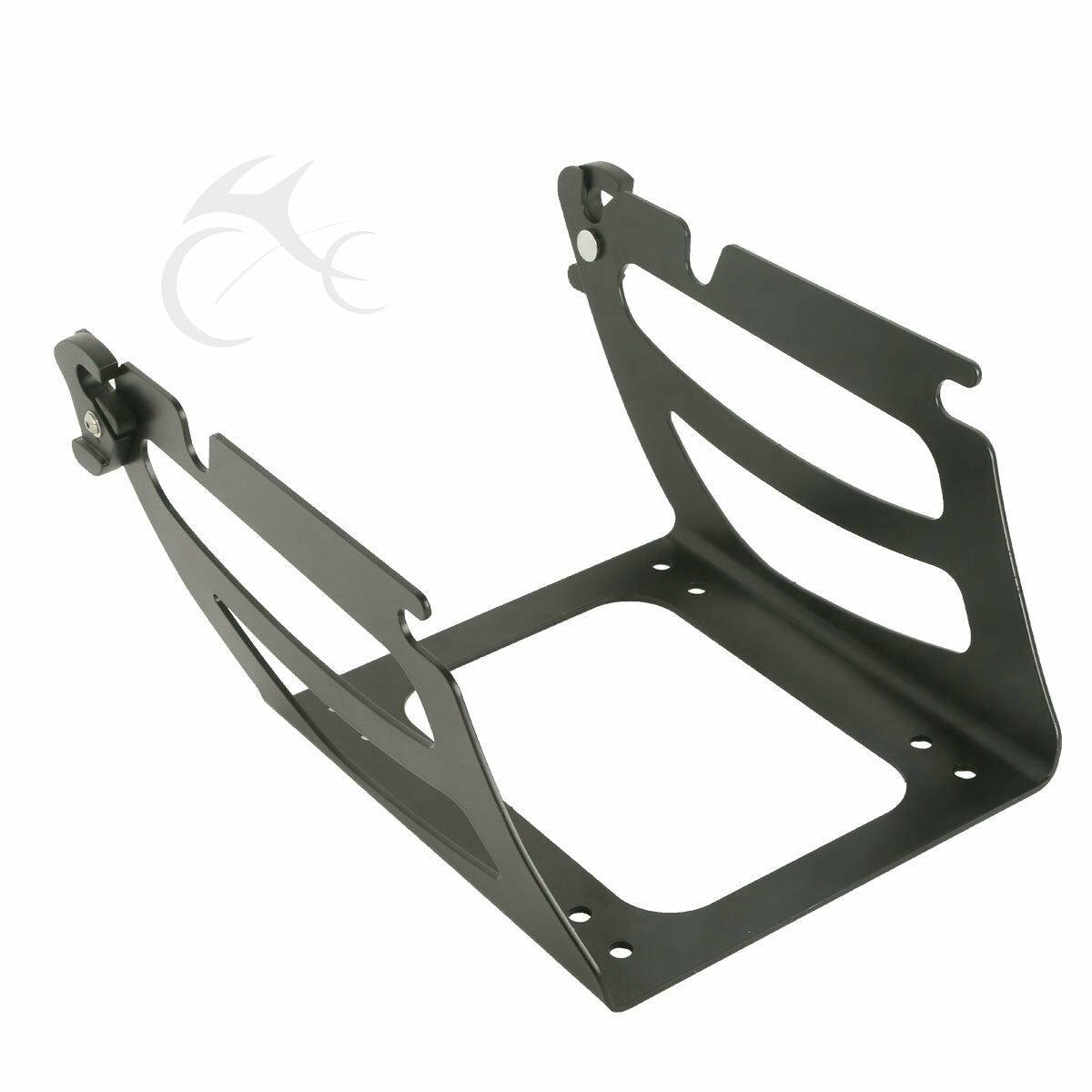 Solo Luggage Mount Rack Fit For Harley Tour-Pak  Softail Night Train FXSTB 00-05 - Moto Life Products
