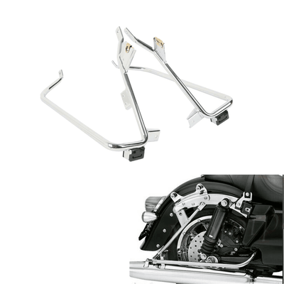 Saddlebag Support Brackets Fit For Harley Touring Street Electra Glide 09-13 - Moto Life Products