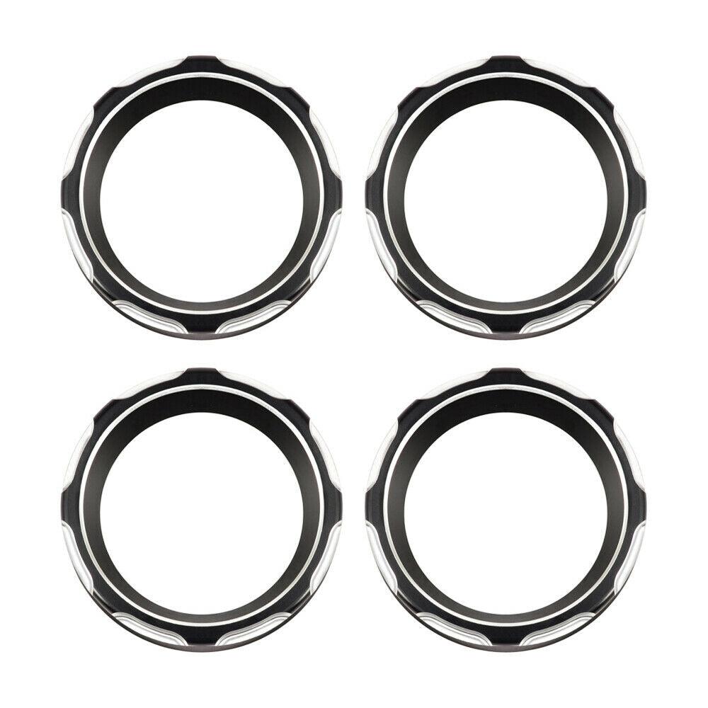 For Harley Touring Electra Street Tri Glide 96-13 Instrument Board Gauge Bezels - Moto Life Products