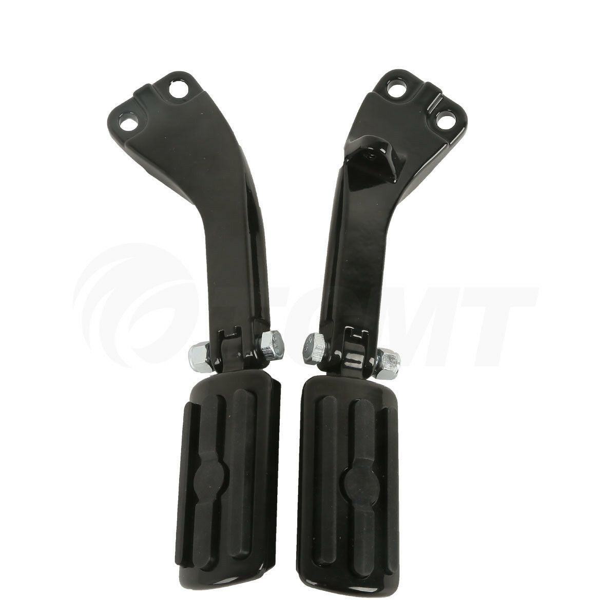 Rear Passenger Foot Pegs Support Mount Bracket Fit For Harley Dyna Fat Bob 08-16 - Moto Life Products