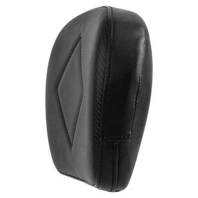 Black Rear Passenger Backrest Pad Fit For Harley Street Electra Glide Road King - Moto Life Products