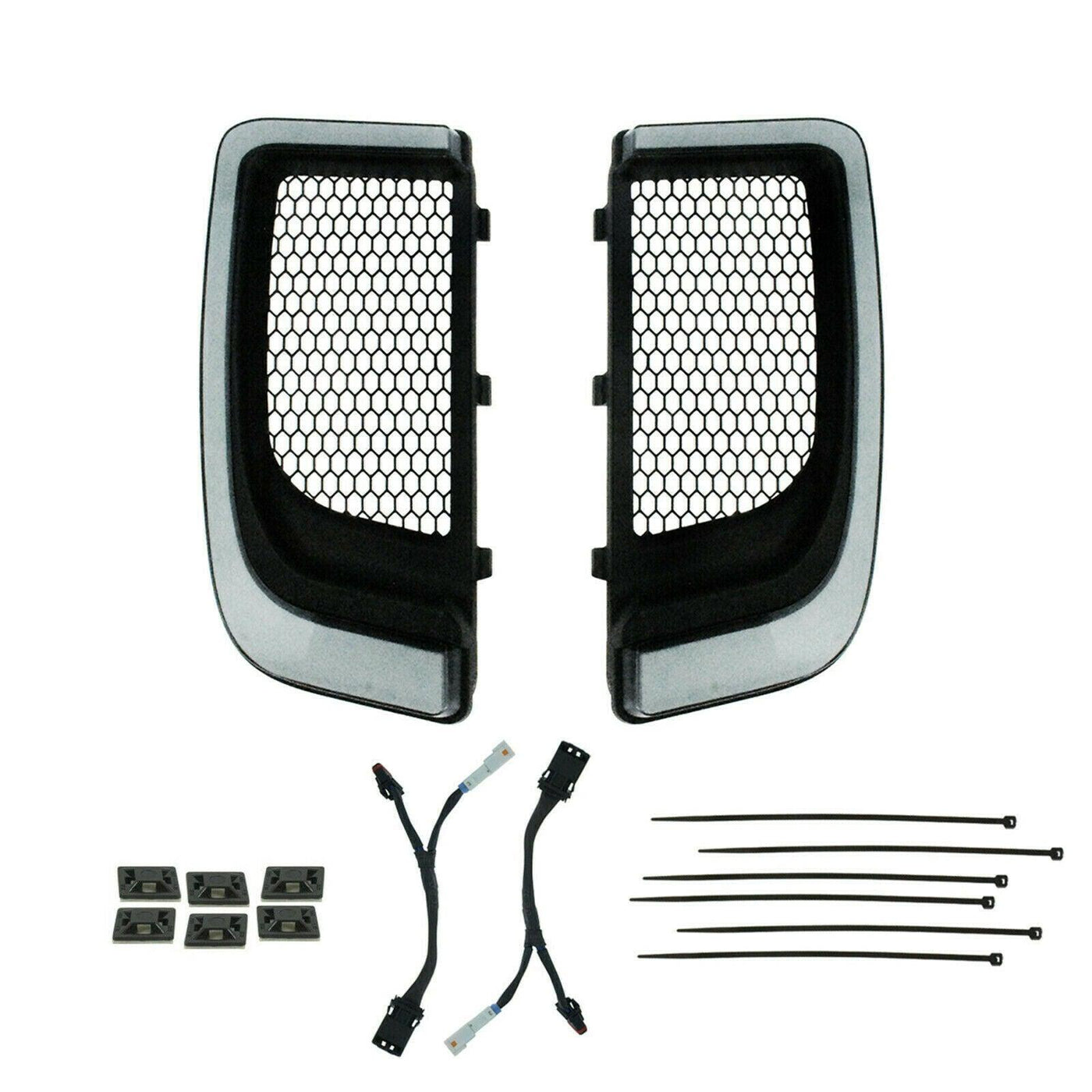Fairing Lower Grills LED Turn Signal Lights Fit For Touring Street Road Glide - Moto Life Products