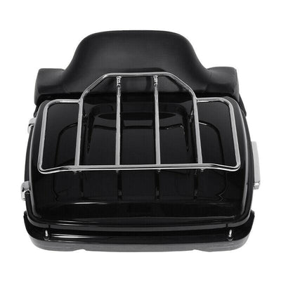 King Pack Trunk Rider Passenger Seat Fit For Harley Tour Pak Electra Glide 14-Up - Moto Life Products