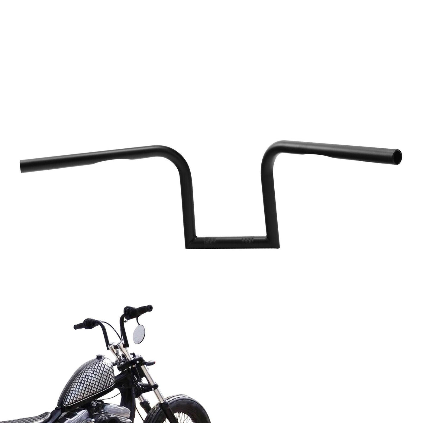 8" Rise 1" Handlebars Handle bars Fit For Harley Sportster XL883 2007-2014 13 US - Moto Life Products