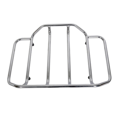 King Tour Pack Trunk W/ Backrest+ Top Luggage Rack For Harley 97-08 Touring - Moto Life Products