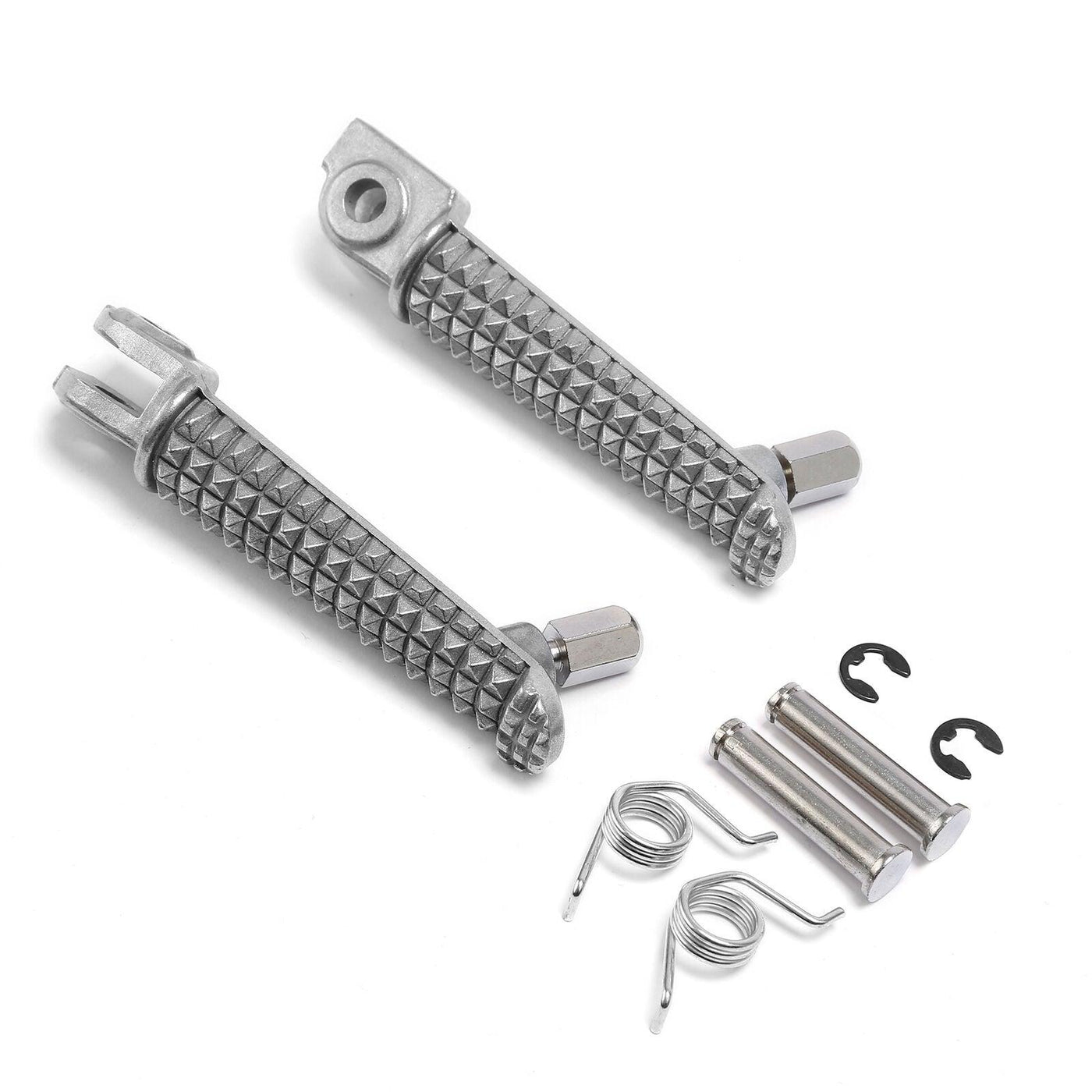Front Foot Pegs Footrest For Yamaha YZF R1 98-14 YZF R6 99-17 YZF R6S 03-08 NEW - Moto Life Products