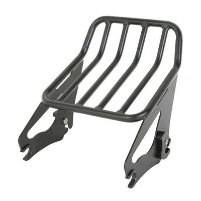 Sissy Bar Backrest Pad Luggage Rack + Docking Kit Fit For Harley Touring 2009-13 - Moto Life Products