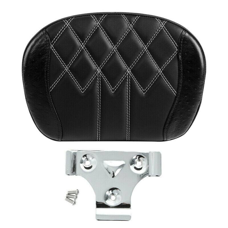 White Stitching Passenger with Mount Fit For Harley Road King Glide Street Glide - Moto Life Products