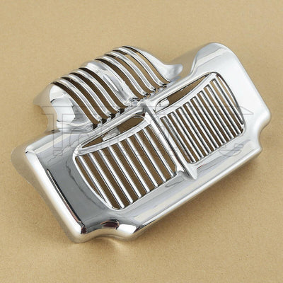 Chrome Oil Cooler Cover For Harley Touring Electra Street Glide Road King 11-16 - Moto Life Products