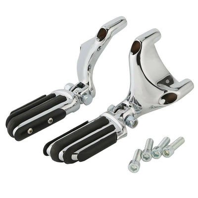 Footpegs Foot Peg Rest Mounting Bracket Fit For Harley Sportster 883 1200 04-13 - Moto Life Products