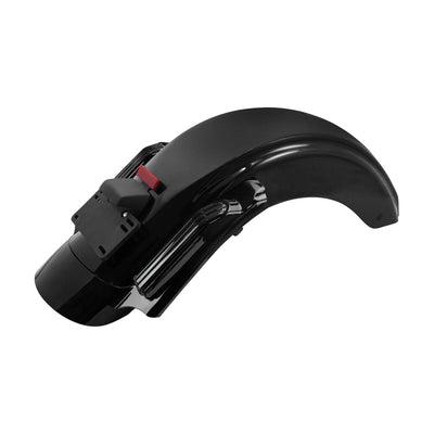 Black CVO Rear Fender LED System Smoke Lens Fit For Harley Touring Glide 2014-20 - Moto Life Products