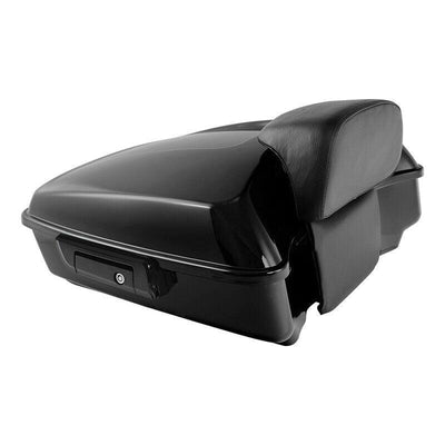 Chopped Trunk Backrest Mount Rack Fit For Harley Street Glide Tour-Pak 2014-2022 - Moto Life Products