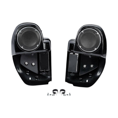 Lower Vented Fairing 6.5" Speaker Box Pod Fit For Harley Touring Road King 14-22 - Moto Life Products