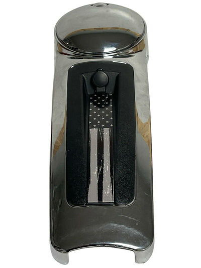 Black & Grey American Flag Dash Insert. 08-22 Road Glide Electra & Ultra Classic - Moto Life Products