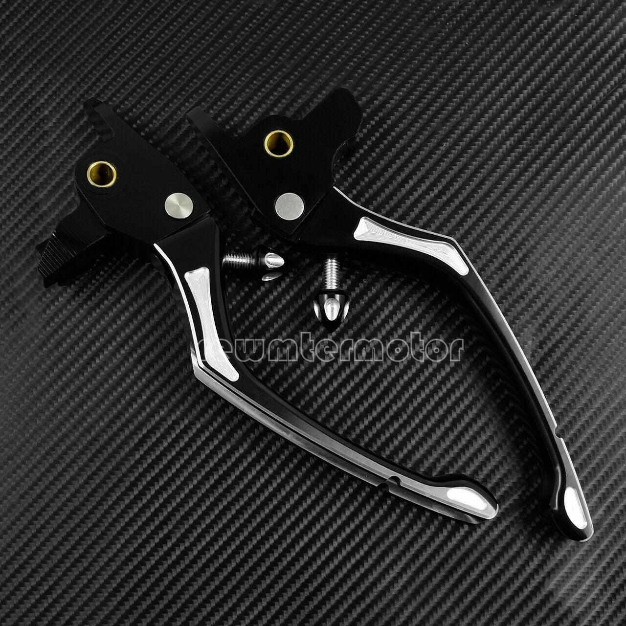 CNC Brake Clutch Lever Fit For Touring Road King Electra 2017-2020 Trike 2019 - Moto Life Products