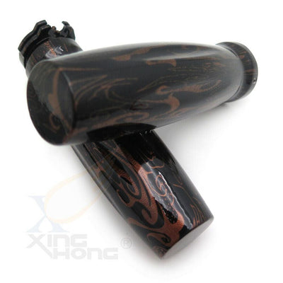 1" Hand Grips Brown Cloud Dragon 25mm For Harley Davidson Softail Sporster - Moto Life Products