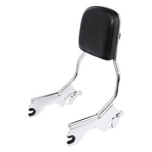 Upright Sissy Bar Backrest Fit For Harley Softail Sport Glide Low Rider 2018-22 - Moto Life Products