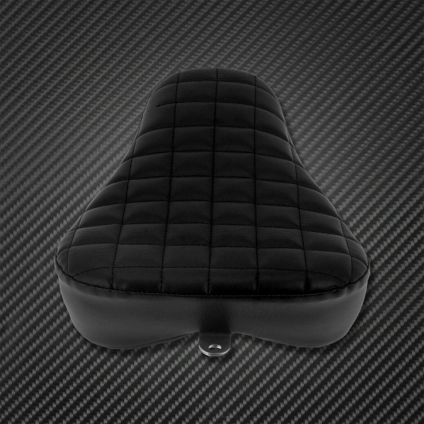 Motorcycle Checkered Front Driver Solo Seat Cushion Fit For Sportster XL 2010-15 - Moto Life Products