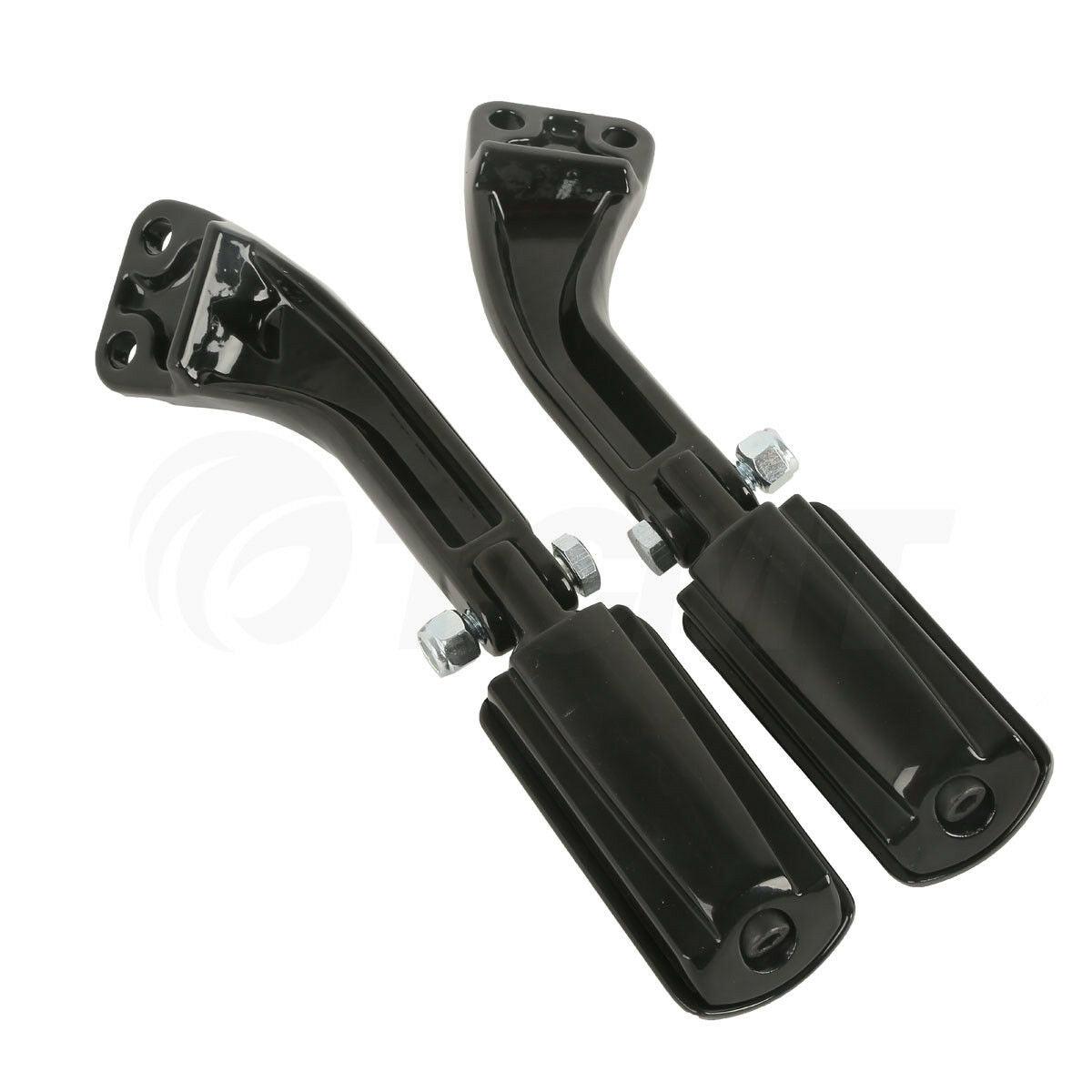 Rear Passenger Foot Pegs Mount Support Bracket For Harley Dyna Street Bob 07-17 - Moto Life Products