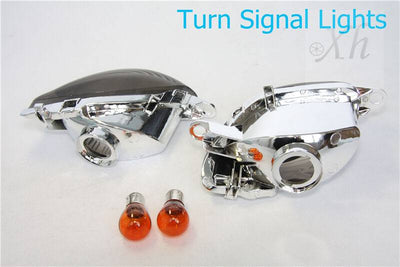 Turn Signals For 1999-2003 2004 2005 2006 2007 Suzuki Hayabusa GSXR1300R Smoke - Moto Life Products