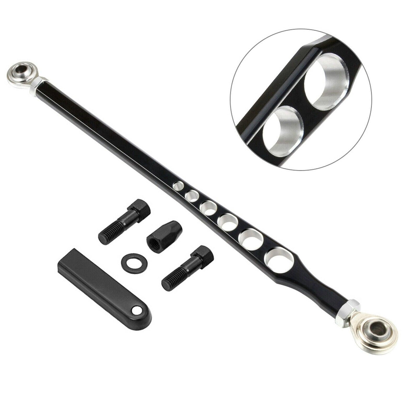 Black Gear Shift Linkage Fit For Harley Touring Road Street Electra Glide 80-21 - Moto Life Products