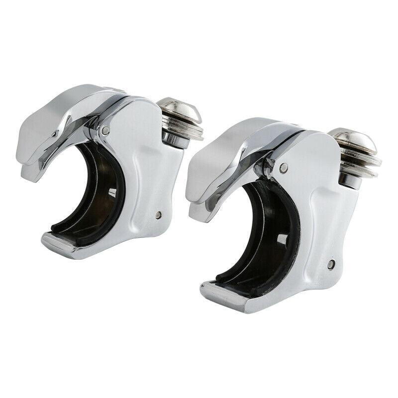 39mm Fork Windshield Windscreen Clamps Fit For Harley Dyna Sportster XL Models - Moto Life Products