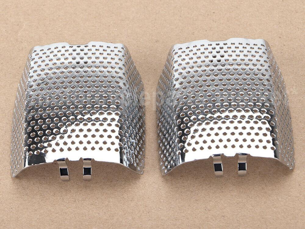 Chrome Caliper Screen Inserts For Harley Touring 2008-2021 Street Road Glide - Moto Life Products