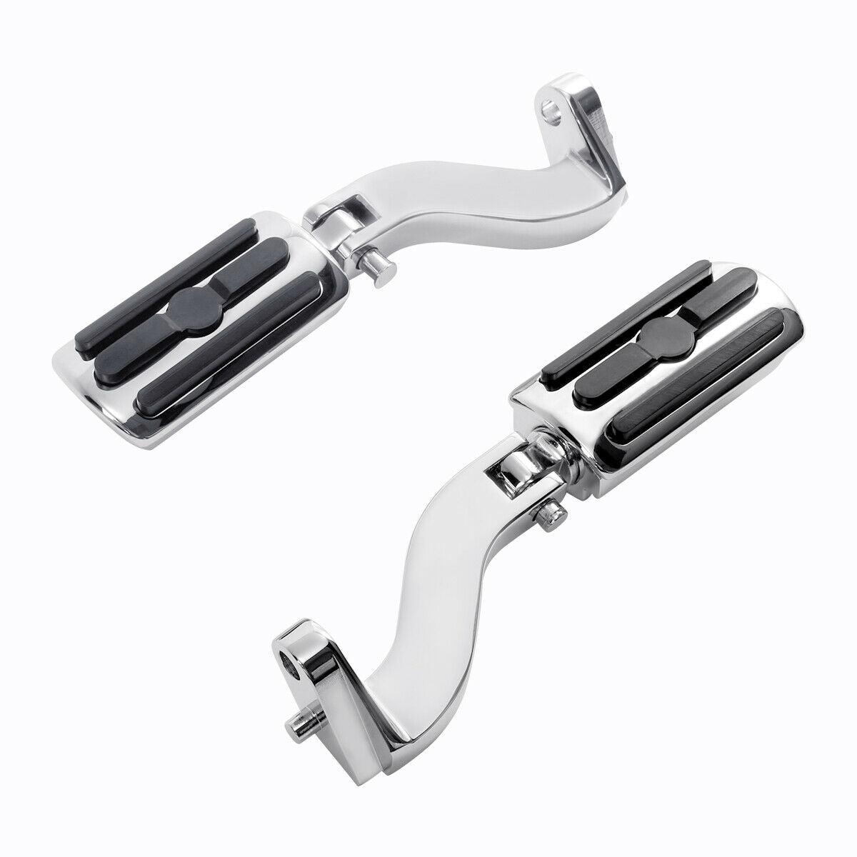 Foot Pegs Footrest Mount Bracket Fit For Harley Touring Electra Road Glide 93-21 - Moto Life Products