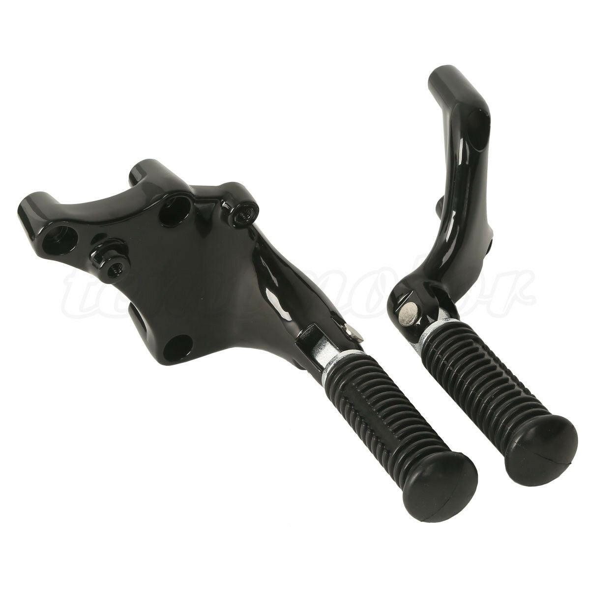 New Passenger Foot Pegs Pedal Mount For Harley Sportster XL 883 XL1200 2014-2022 - Moto Life Products