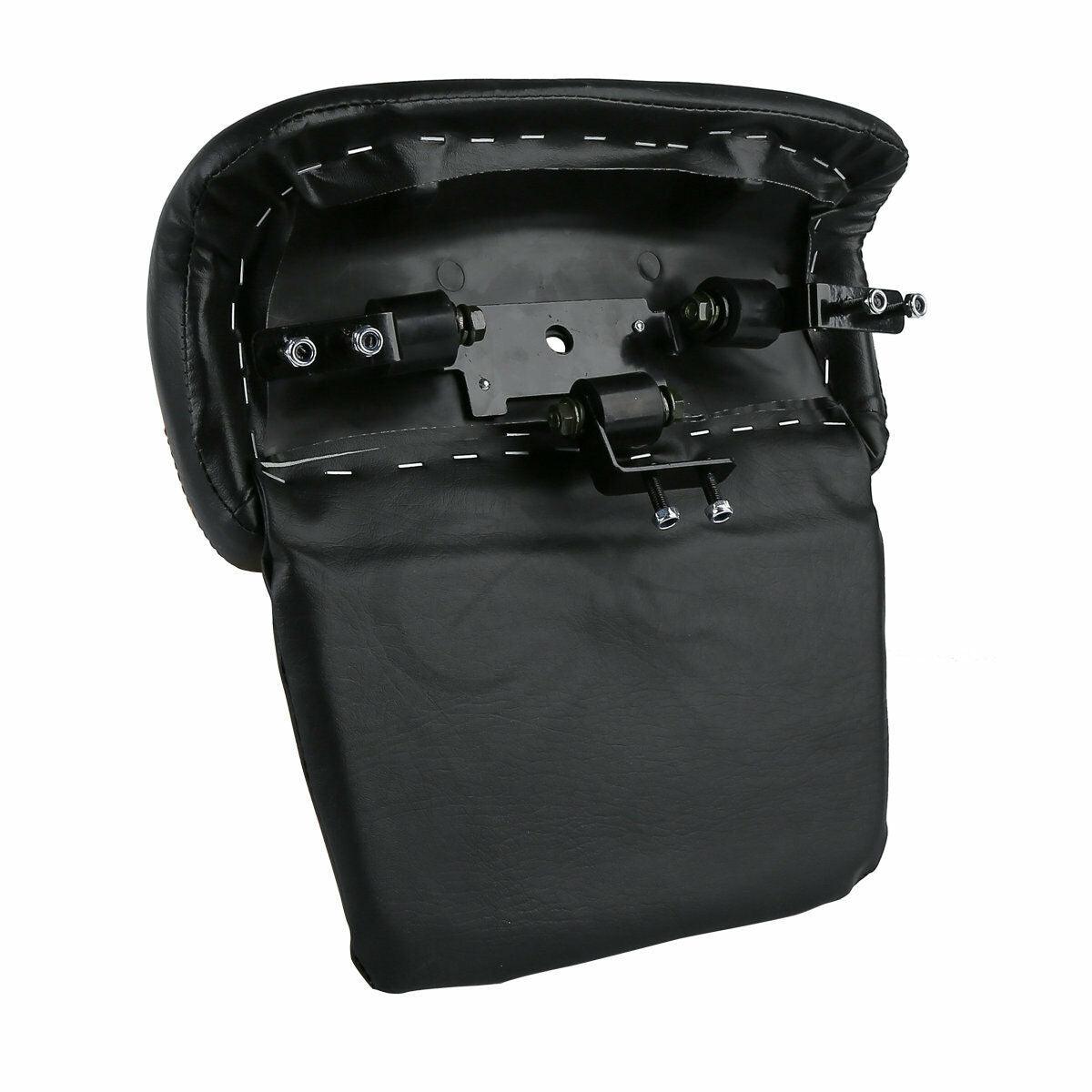 Black Razor Chopped Trunk Backrest Pad Fit For Harley Electra Road Glide King - Moto Life Products